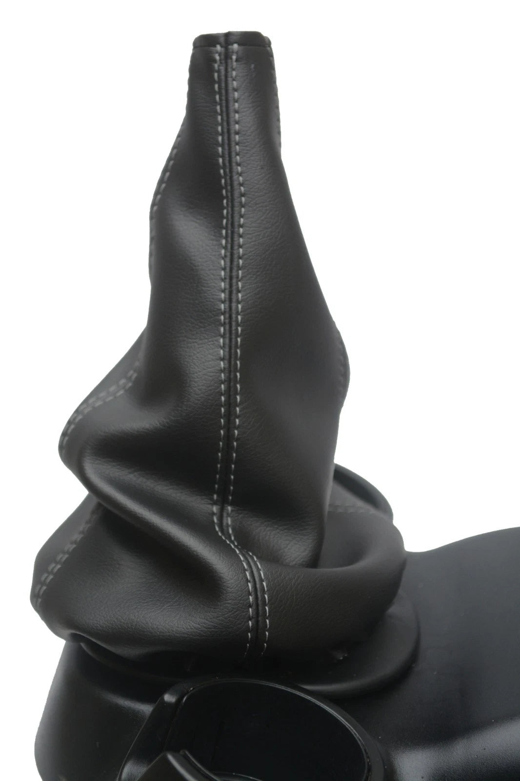 Manual Shift Boot Cover for Ford Ranger (2004–2010) Gray Leather Synthetic
