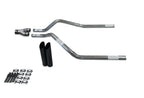 Dual Exhaust Kit for Chevy Blazer (1995–1999) - 2.5" Y Pipe, Black Tips