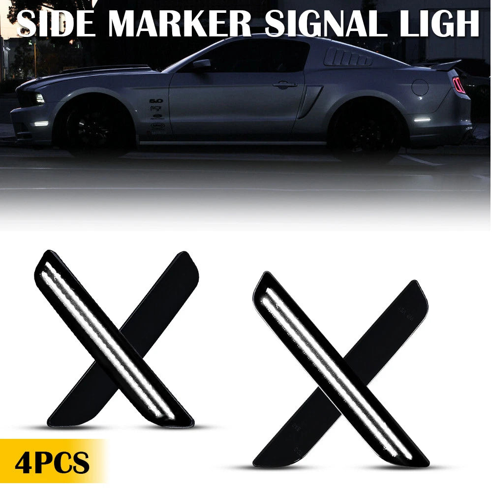 2X Rear Bumper Diffuser Lip Canard Splitter for Universal Fit (Carbon Fiber)