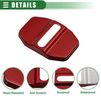 Set of 4 Door Latch Lock Cover Protectors for Mercedes-Benz AMG GLC 