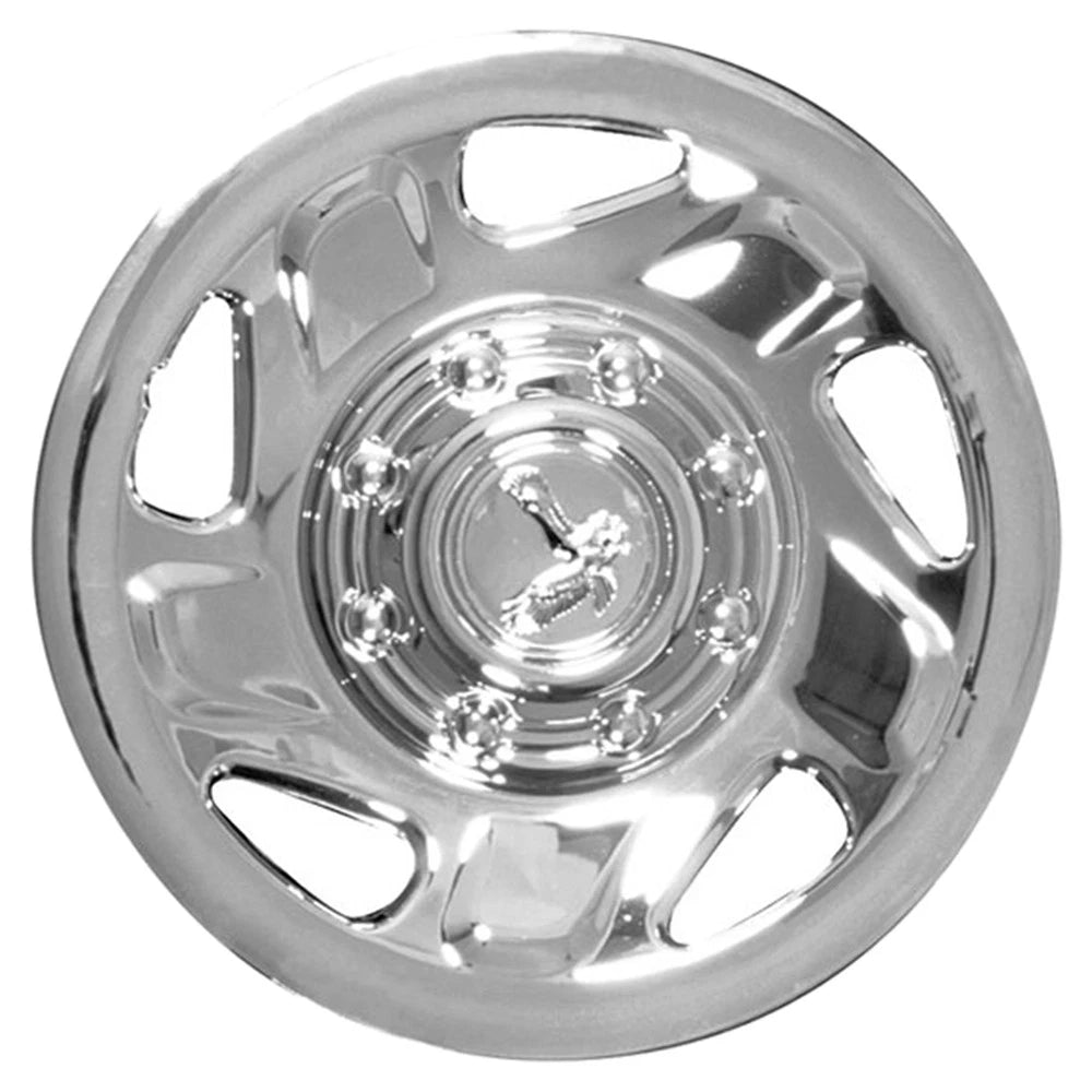 Wheel Cover Hubcaps 5 Directional Spoke Push-on Chrome for Ford (2000–2008)