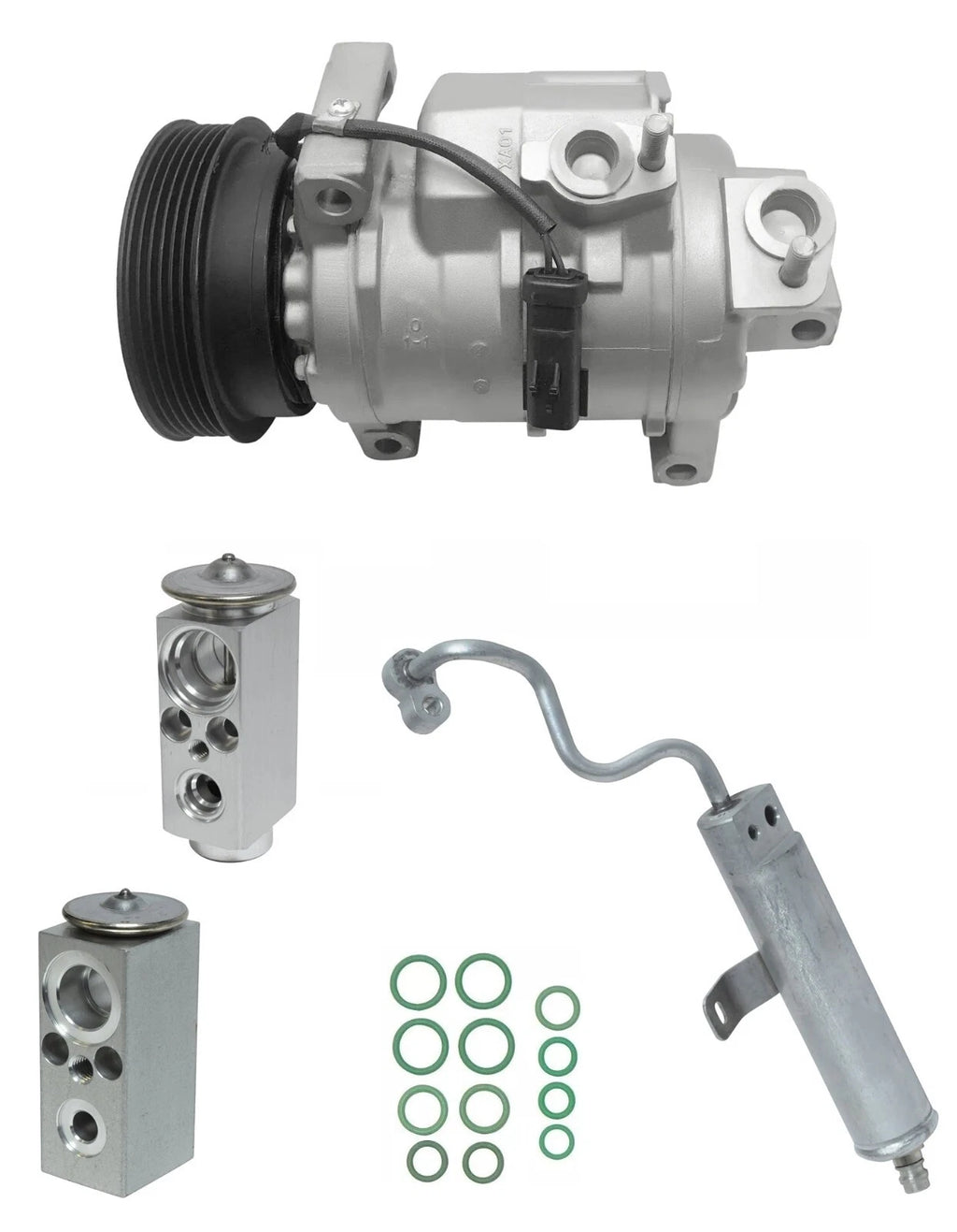 AC Compressor Kit OEM Replacement for Jeep Commander 5.7L V8 (2007–2010)