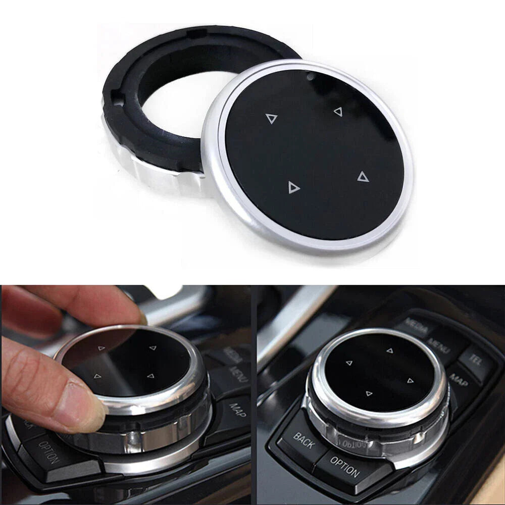 Multi-Media Control Knob Trim Cover for BMW 1/2/3/4/5/6/7 Series
