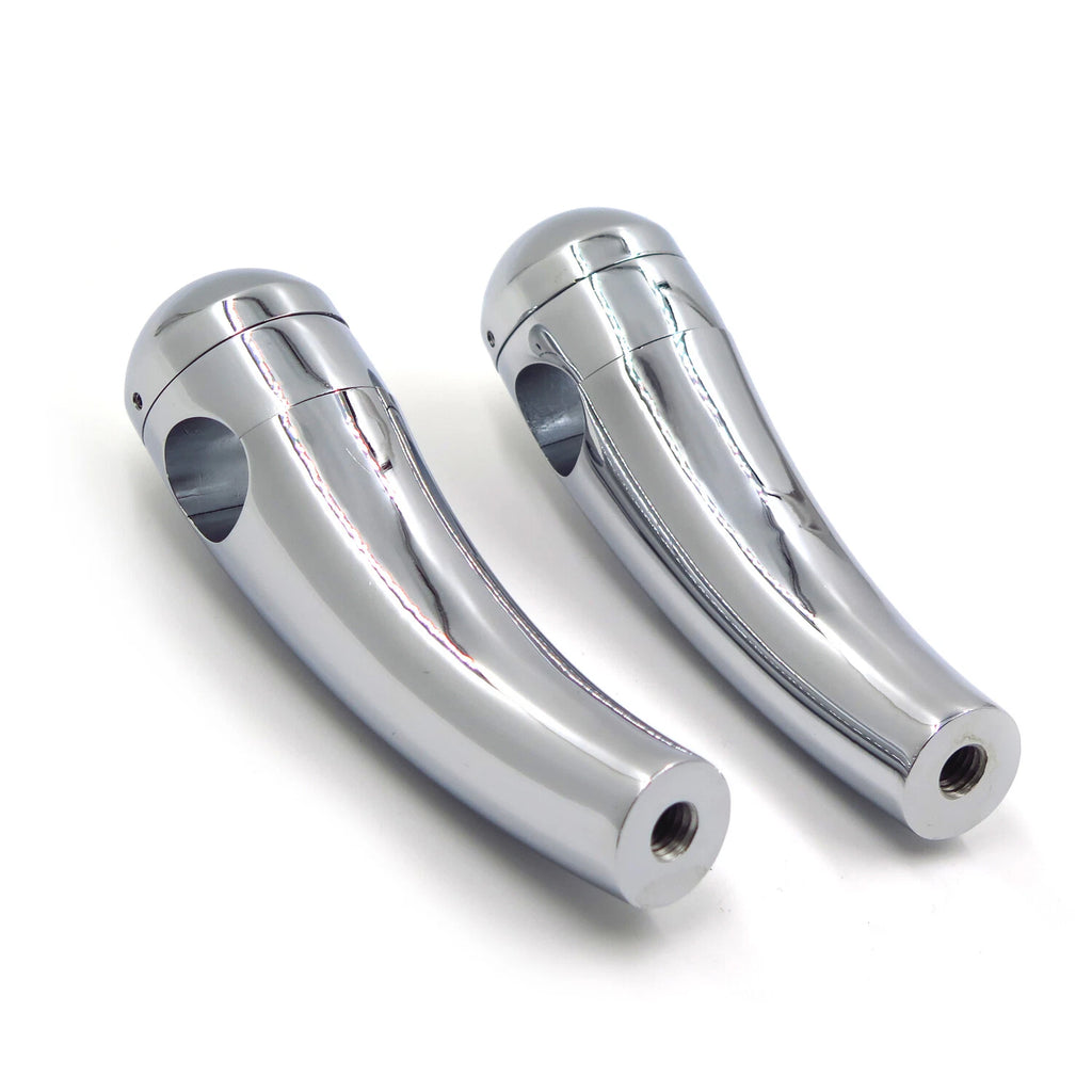 Chrome Handlebar Risers for Universal Motorcycle Dirt Bike ATV (7/8" 22mm)