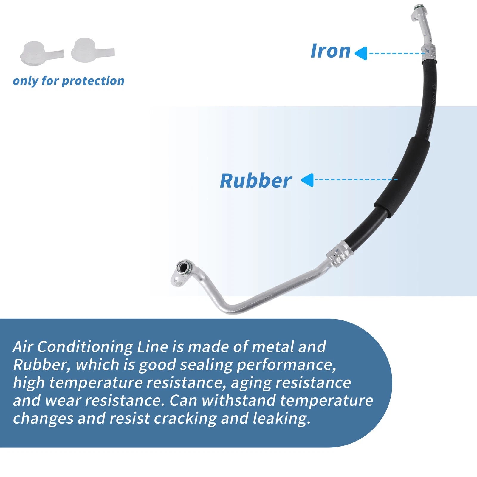 A/C Refrigerant Liquid Hose for Honda Ridgeline (2017–2019) No. 80311T6PH01