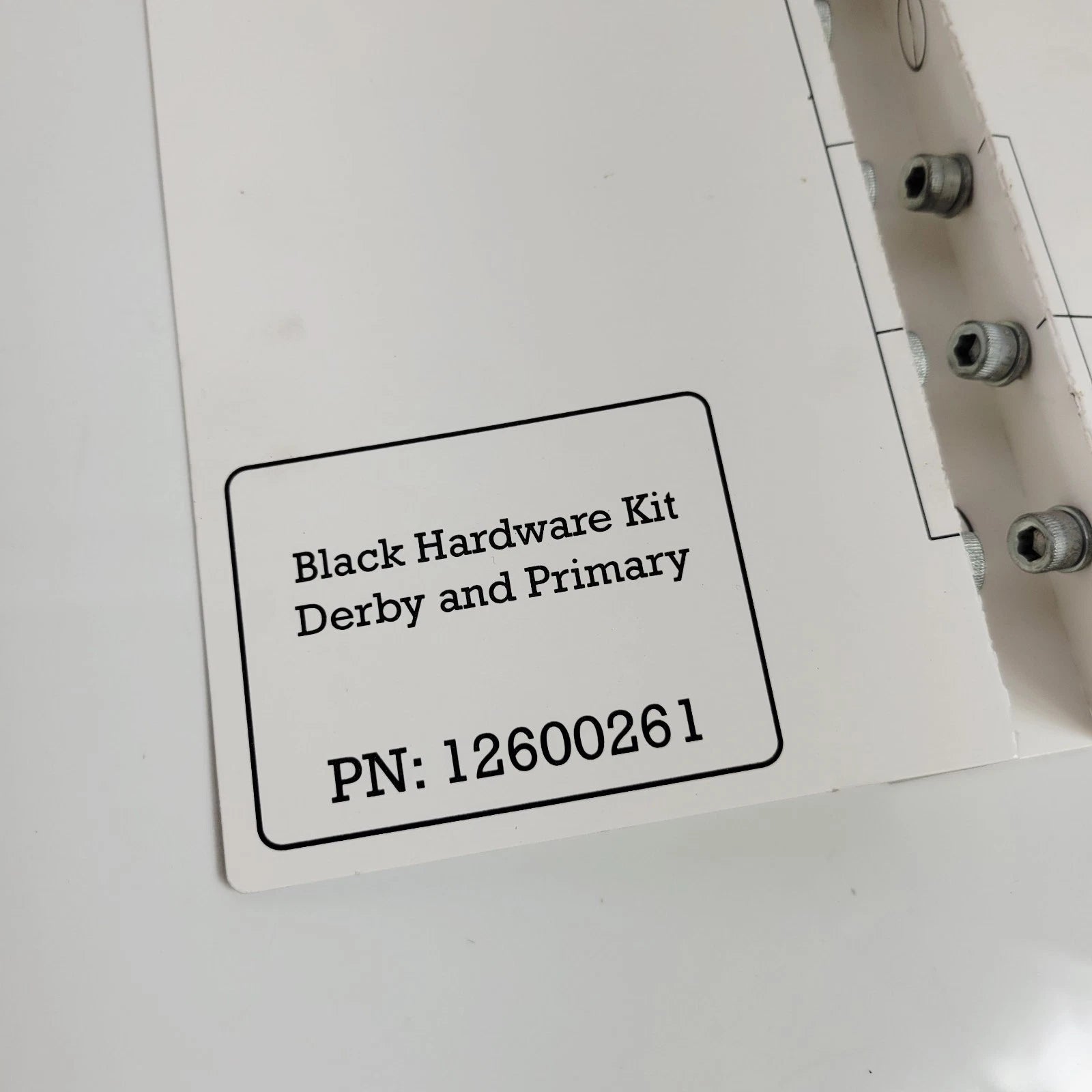 OEM Harley-Davidson Sportster Derby & Primary Cover Hardware Kit (2004–2022)