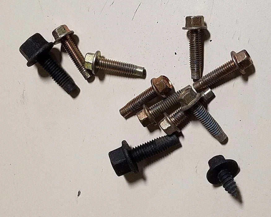 Seat Belt Track Hardware Set for Thunderbird Cougar (1989–1993)