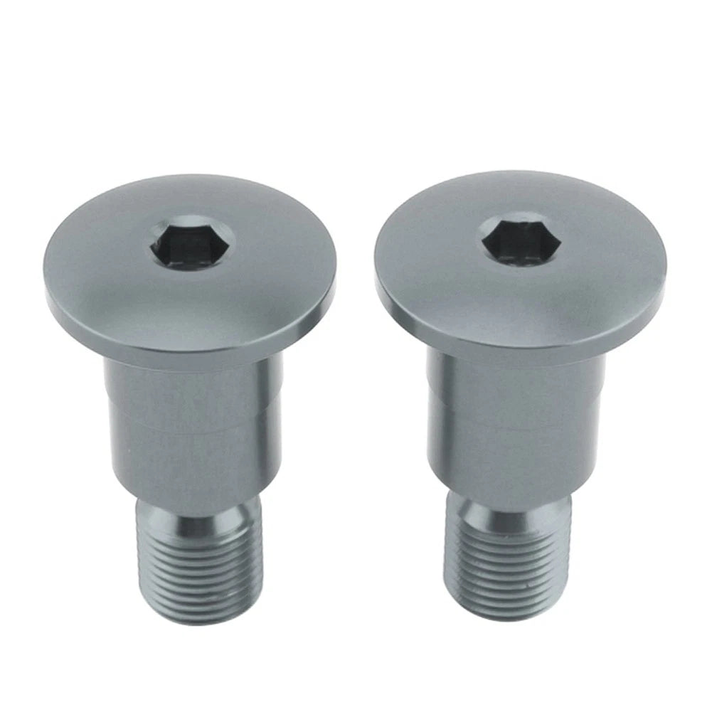 Handlebar Grip Bar End Caps for Yamaha FZ1 Fazer MT-07 (2006–2016) Titanium