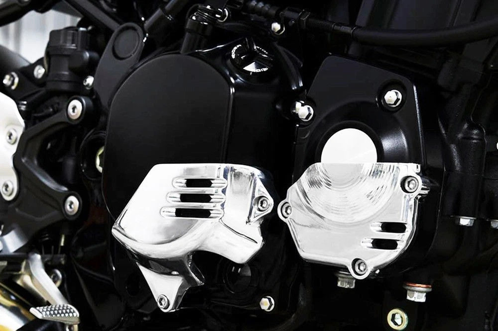 Engine Guard Sprocket Chain Case Stator Cover for Kawasaki Z900RS (2017–2018)