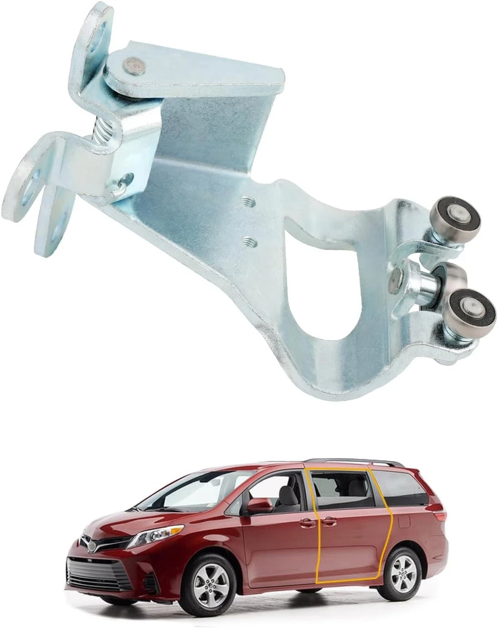 Driver Side Slide Door Hinge & Roller Assembly for Toyota Sienna (2011–2020)