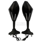 LED Turn Signal Rear View Side Mirrors for Yamaha YZF R6 (1999-2012) R6S (2006-2009)