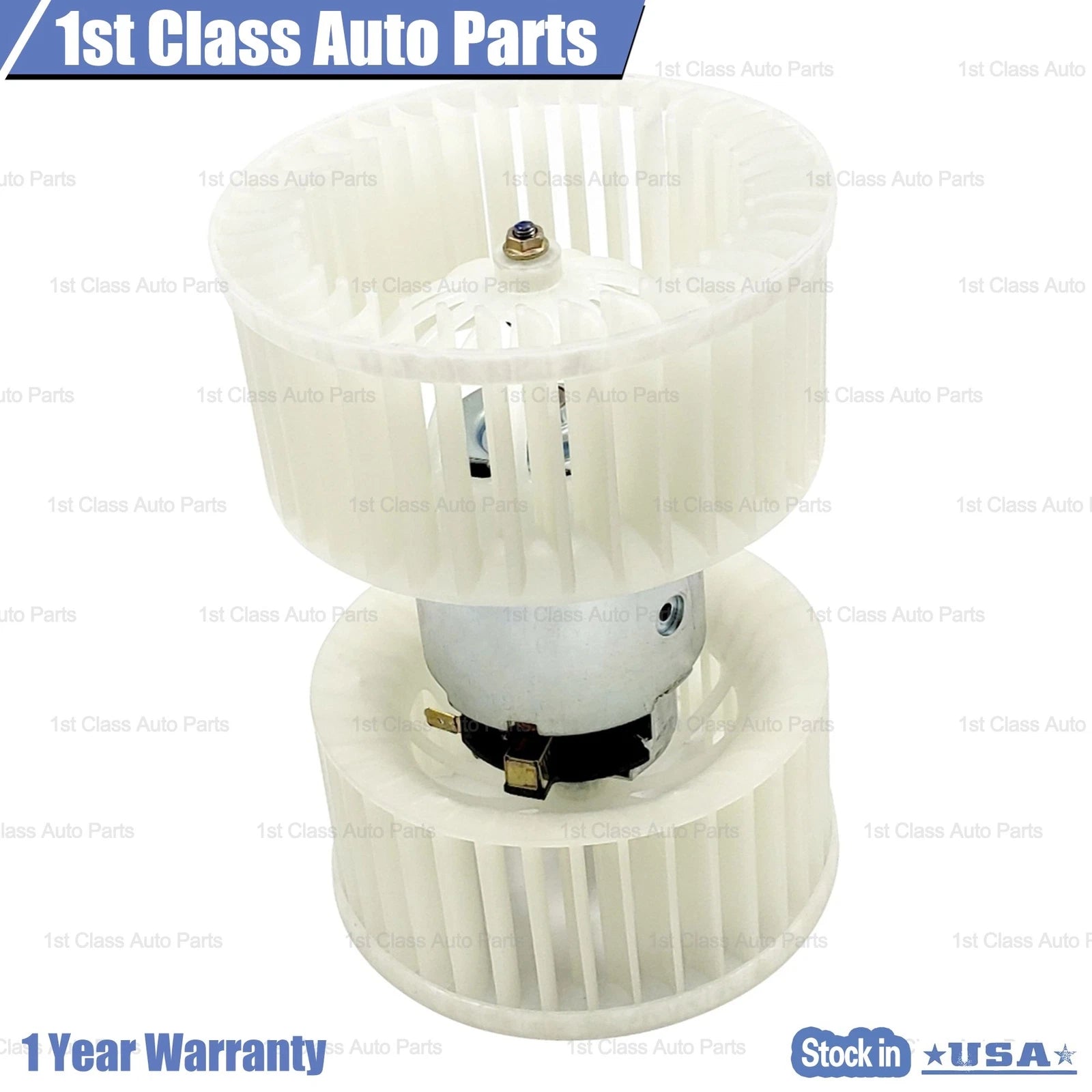 Heater Blower Motor with Dual Fan Cage for BMW 323i 1998–1999, 328i 1996–1999