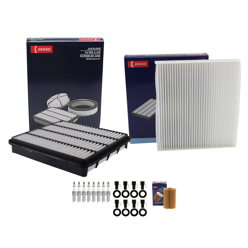 Tune Up Kit with 8 NGK Spark Plugs & Boots for Land Cruiser LX570 Tundra