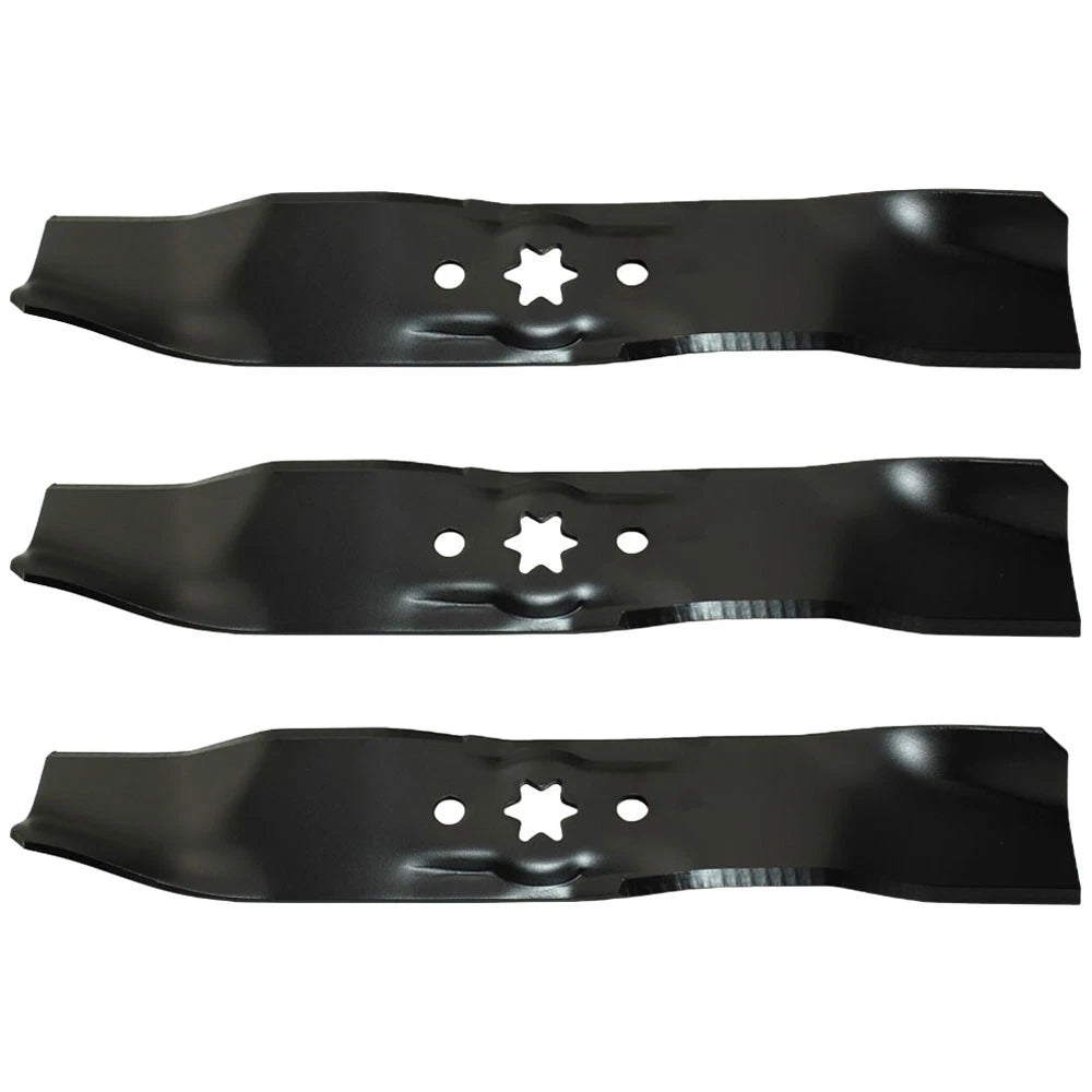 3X Mulching Mower Blades for Troy Bilt (Replaces 742-0612)
