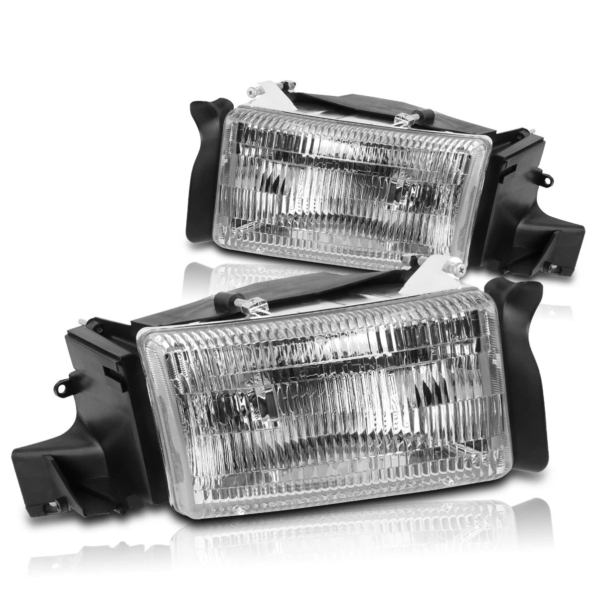 Headlight for Dodge Ram 1500-3500 (1994–2002) Chrome Housing