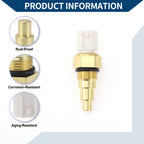 Engine Coolant Temperature Sensor MB356704 for Dodge Colt (1990–1992)