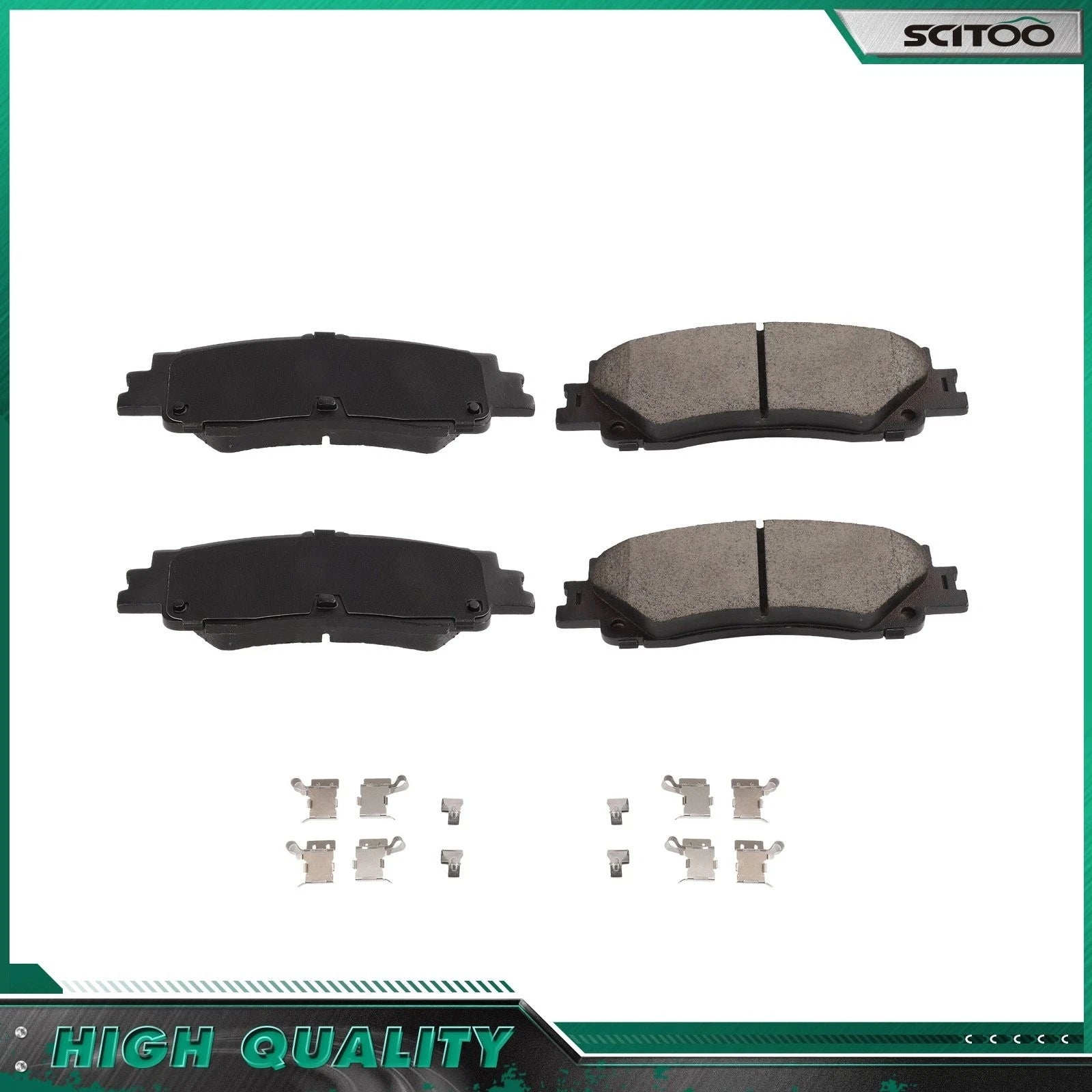 Rear Ceramic Brake Pads for Lexus LX600 (2022–2023) & Toyota Sequoia (2023)