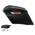 4" Stretched Extended Hard Saddlebags for Harley Touring CVO Glide (2014–2024)