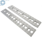 Set of 2 Aluminum Ramps for Car Trailer Truck (6000 lbs Capacity)