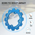 Dual Sprocket Cover Chain Guards for Yamaha Raptor 700 YFM700R (2006–2026)