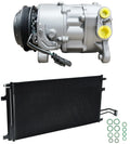 AC Compressor Kit With Condenser for GMC Sierra 6.2L (2019–2019)