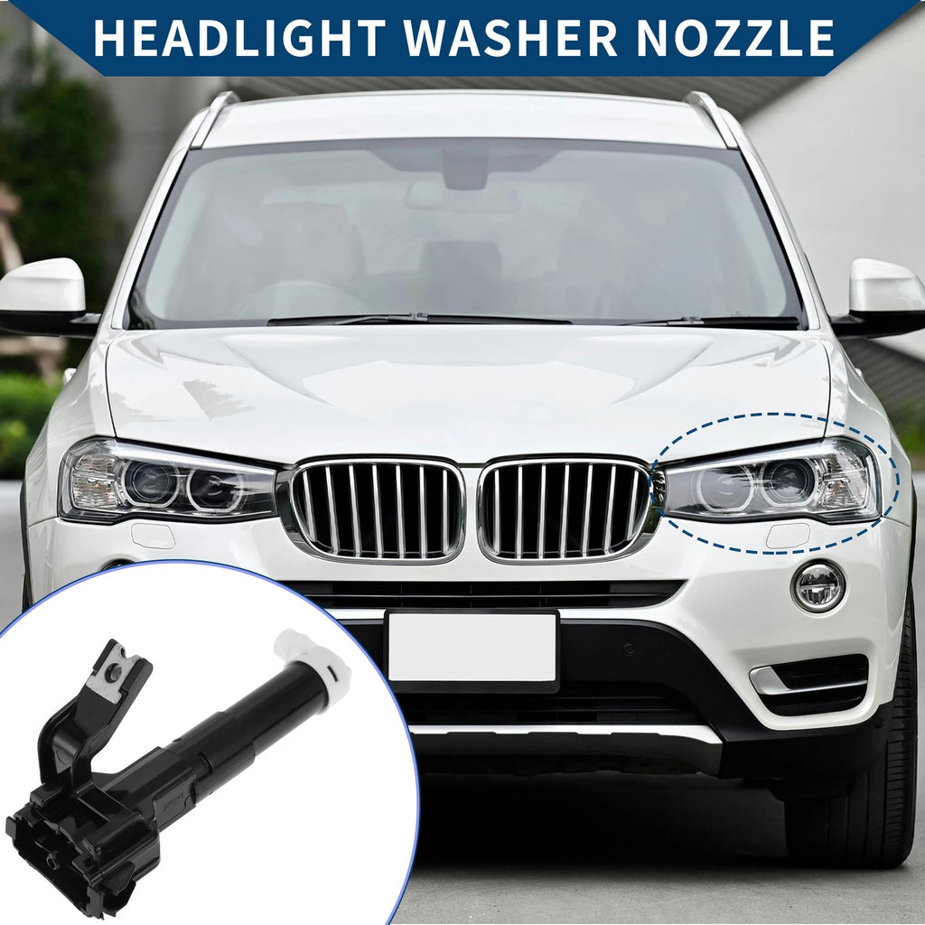 Front Driver Side Headlight Washer Nozzle for Toyota Land Cruiser (2008–2021) No.8520860060