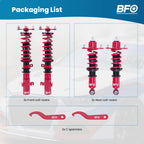 BFO Coilovers for Honda CR-V (2007–2011) Adjustable Height Suspension Kits