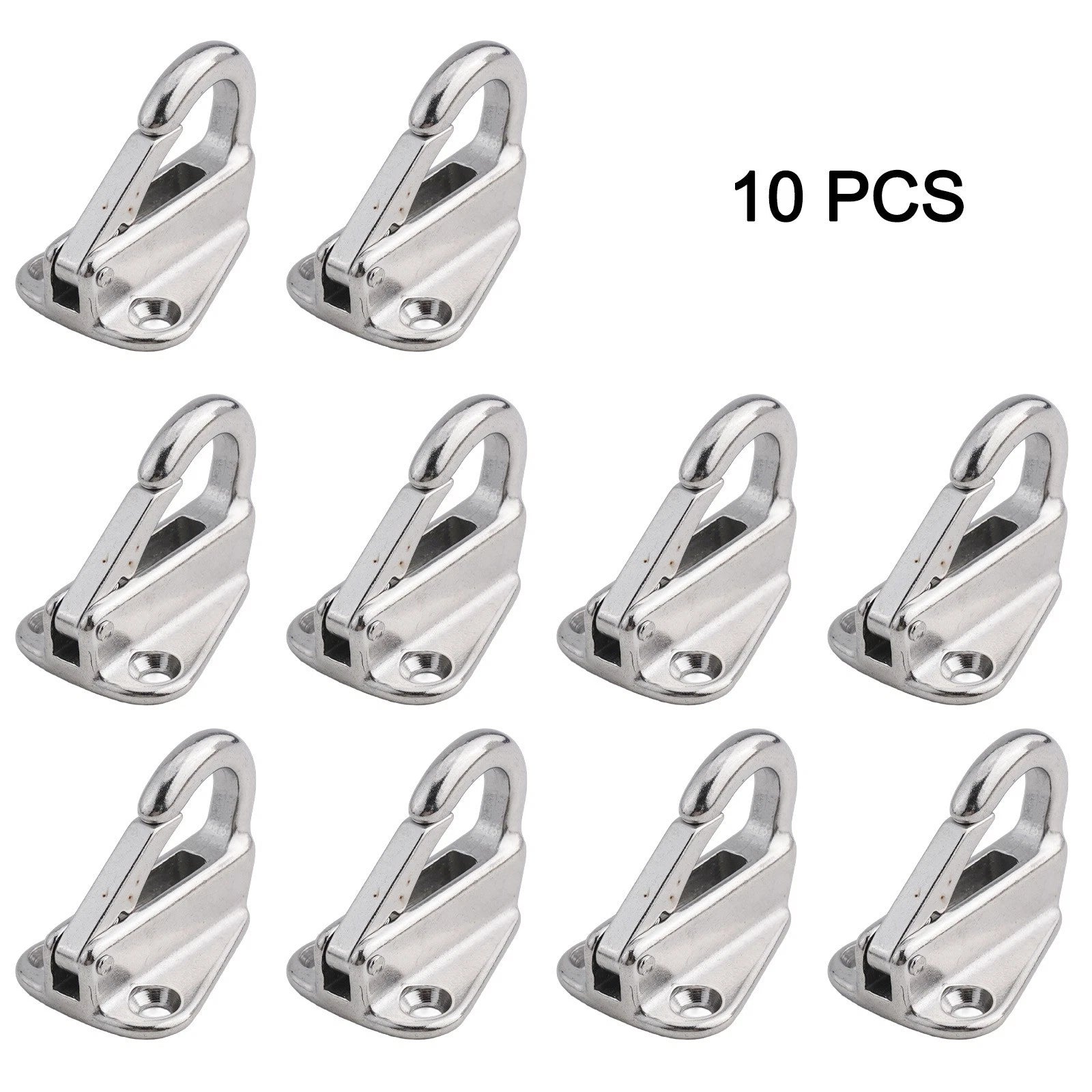 10X Stainless Steel Spring Snap Fending Hook for Marine Boat