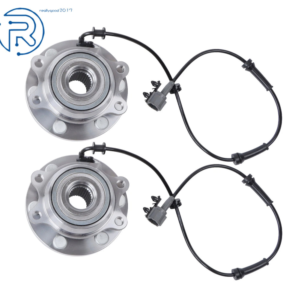 2X Wheel Hub Bearings for Nissan Frontier Pathfinder (2005-2019) 4WD