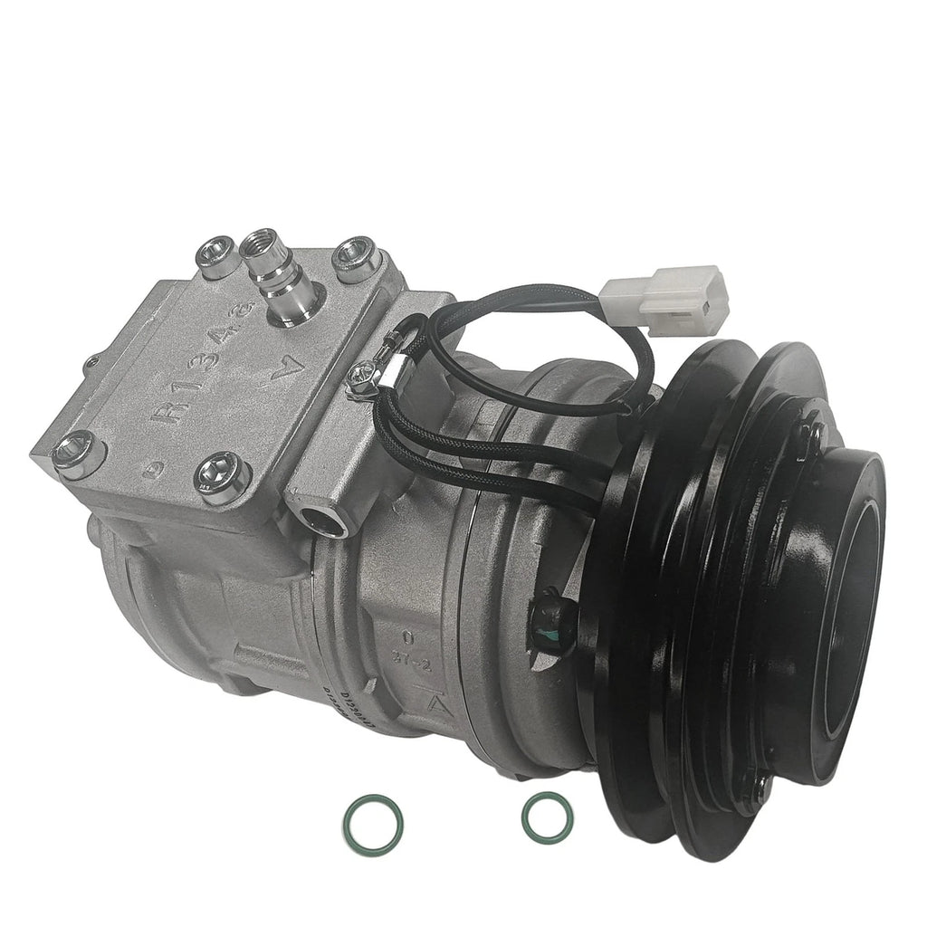 AC Compressor with 6-Groove Pulley for Peterbilt 379, 387 (2003-2005)