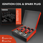 6X Ignition Coils & 6X Iridium Spark Plugs for Ford F-150 (2015–2020)