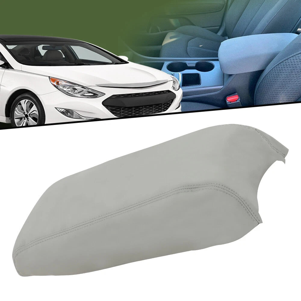 Center Armrest Console Lid Cover for Hyundai Sonata (2015–2019)