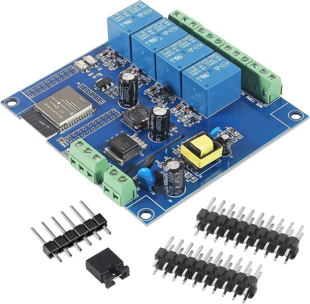 4 Channel Relay Module for ESP32 WROOM-32E (Compatible)