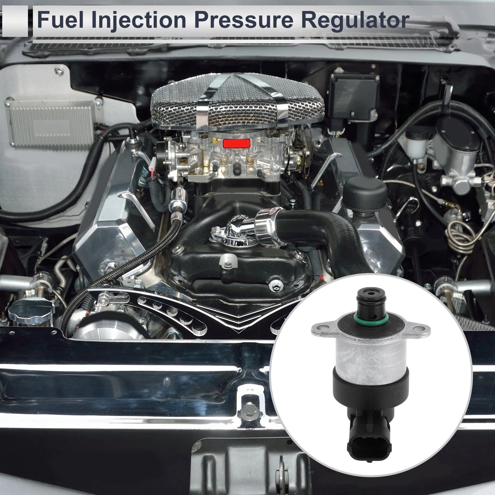 Fuel Pressure Regulator for Chevrolet Silverado 2500HD (2004–2005) No.97369850