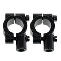22MM M10 Black Motorcycle Handlebar Mirror Mount Clamp