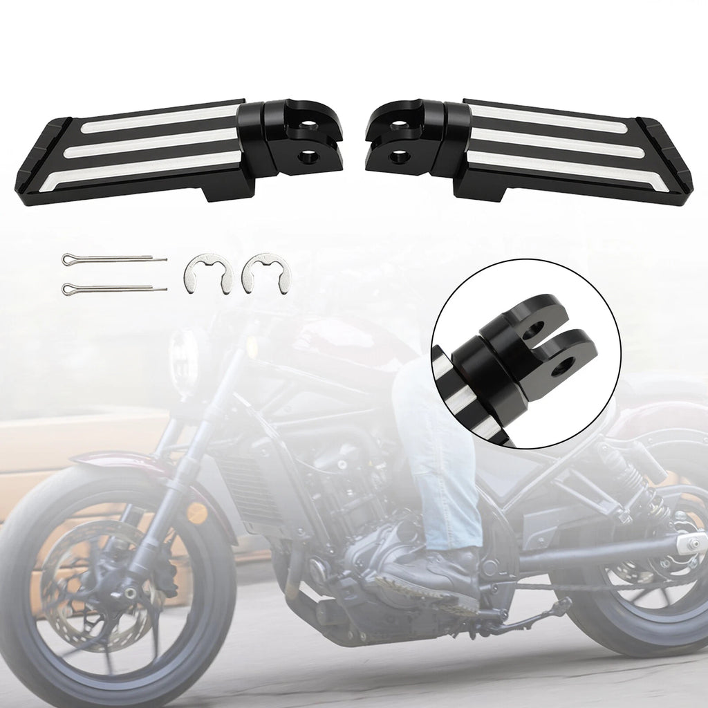 Front Footrests Foot Pegs for Rebel 1100 CM1100 CMX 1100 DCT/MT (2021–2023)