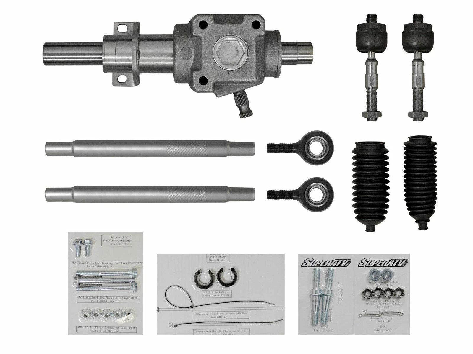 SuperATV RackBoss Rack And Pinion for Can-Am Maverick (2014–2015)