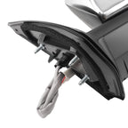 Left Heated Chrome Side Mirror for Toyota Tacoma (2021–2023)