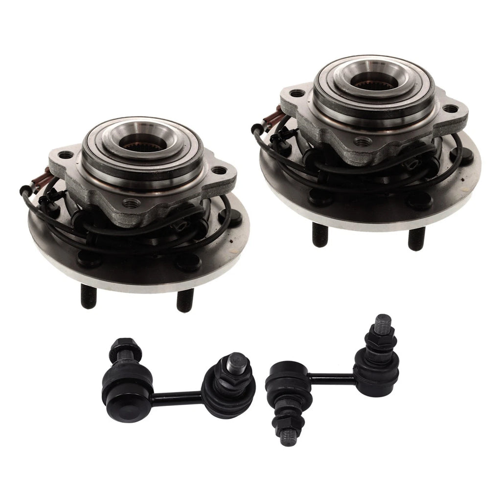 Set of 2 Wheel Hubs for Nissan Armada (Rear, ABS)