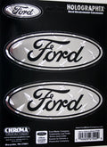 Chrome Logo Sticker Decal for Ford Powerstroke Truck