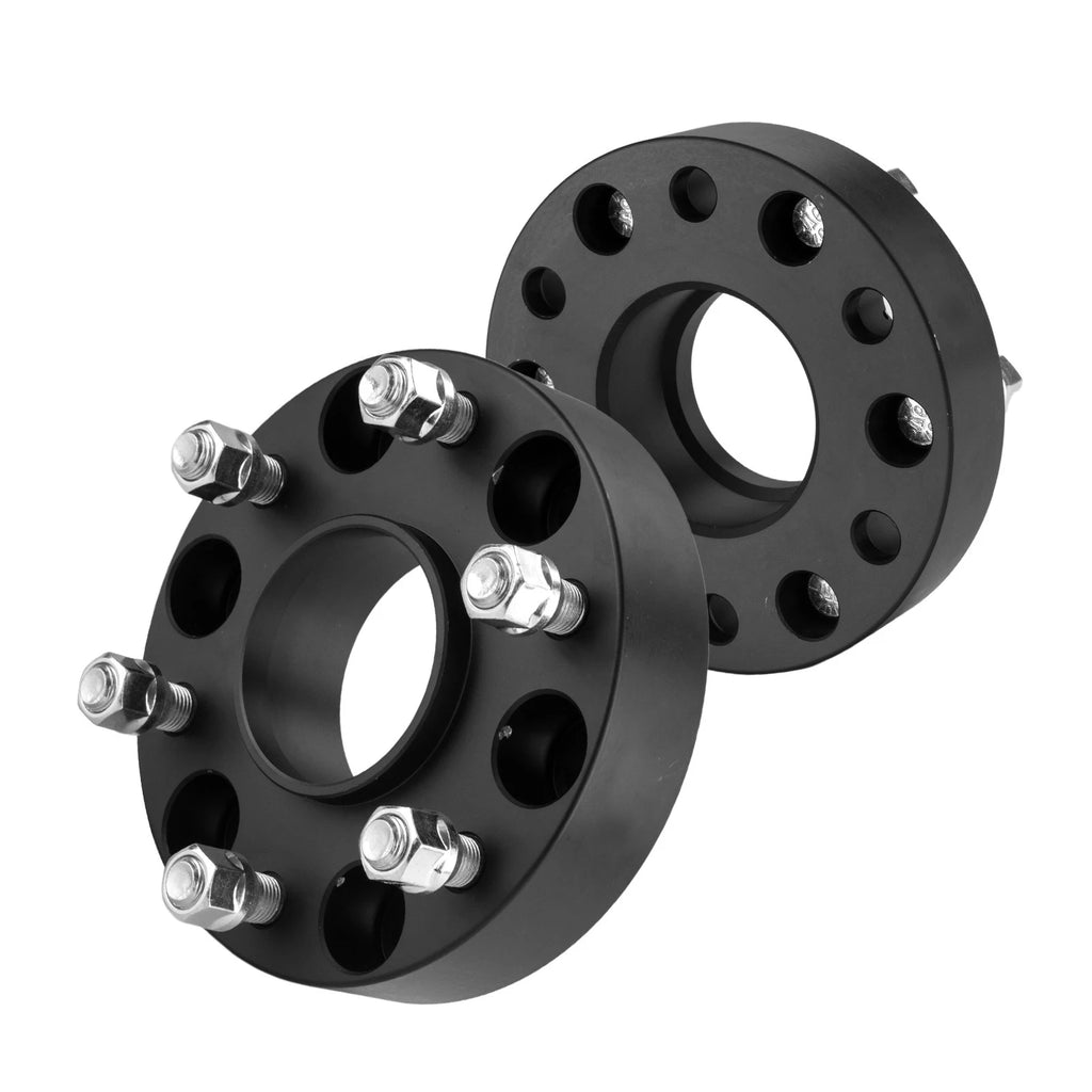 2x 1.5" Wheel Spacer for Chevy Silverado 2008–2018, 6x5.5 M14x1.5