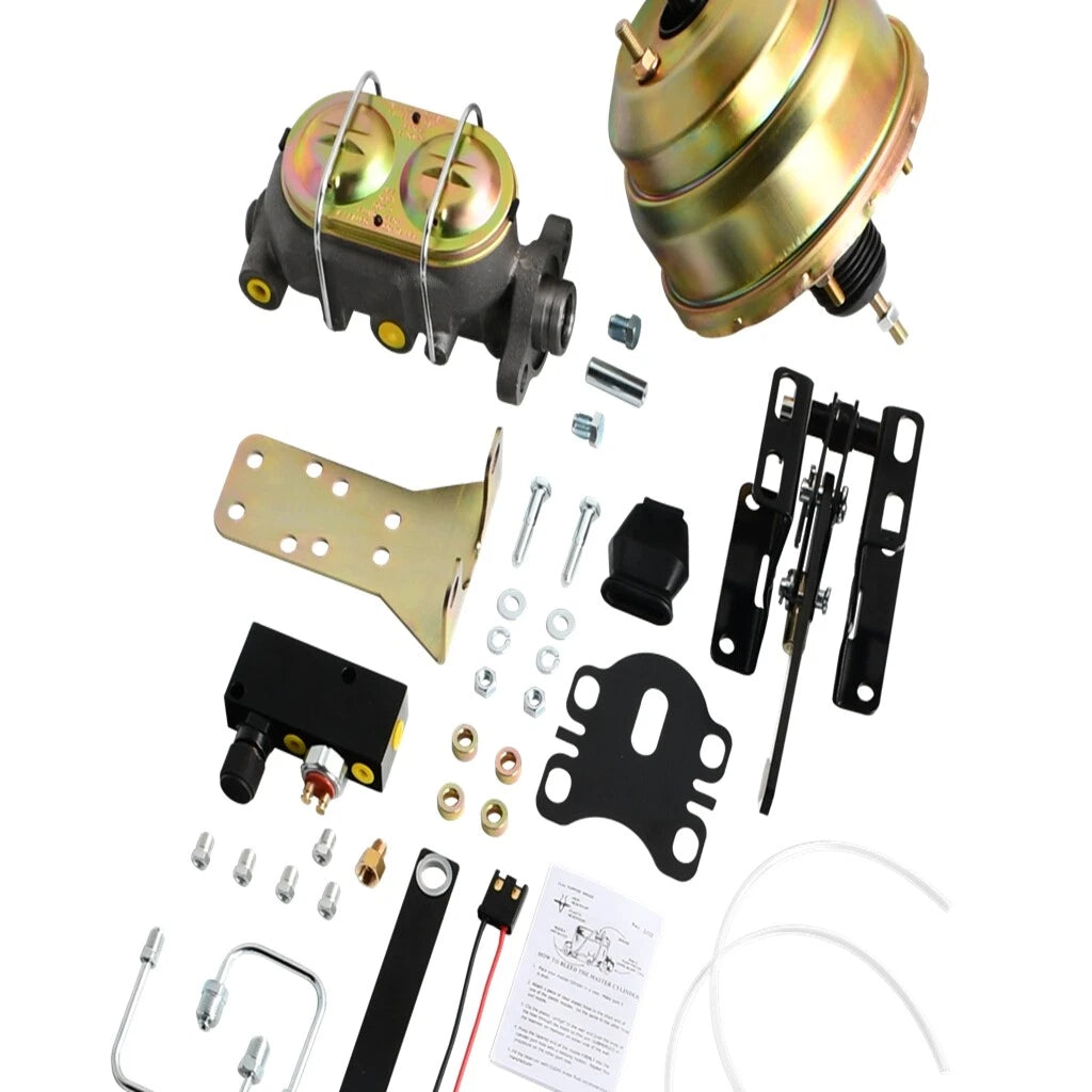 Dual Power Brake Booster & 1" Master Cylinder for Ford Truck (1957–1972)