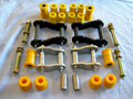 Greasable Front & Rear Spring Shackles, Pins & Bushes for Nissan Patrol