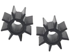 2Pcs Water Pump Impeller for Tohatsu Nissan (9.9/15/20hp) 334-65021-0, 18-8921