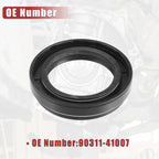 2X Engine Crankshaft Seal No. 90311-41007 for Toyota 4Runner (1987–2018)