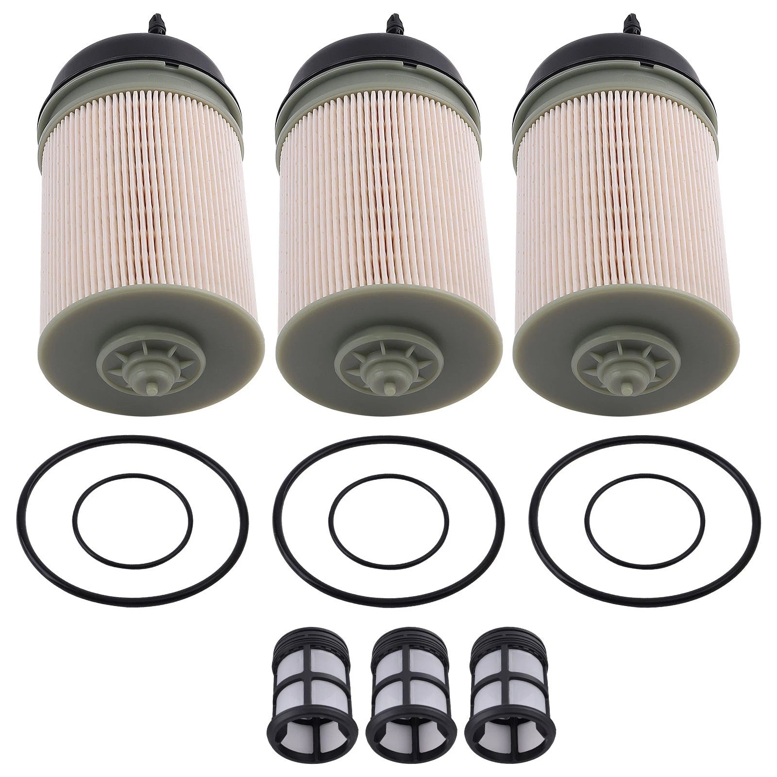 3X Fuel Filter Assembly for Detroit Diesel DD13 DD15 DD16 (2013–2019) A4700903151