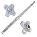 Rear Axle Shaft & Nut & Pin & Wheel Hub for Yamaha Big Bear 400 (2000–2006)