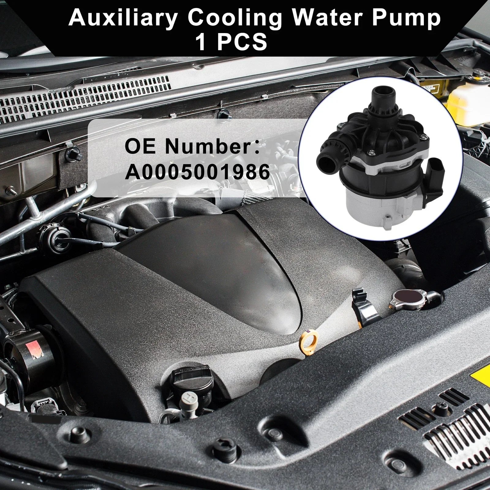 Auxiliary Cooling Water Pump for Mercedes-Benz CLA45 AMG (2014-2019)