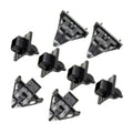 Set of 8 Clips Retainer for Body Fender Cowl Replacement
