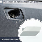 Front Left Bumper Headlight Washer Nozzle Cover Cap for BMW 335i GT